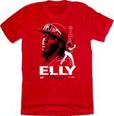 Elly De La Cruz Playmaker Red Unisex MLBPA Tee